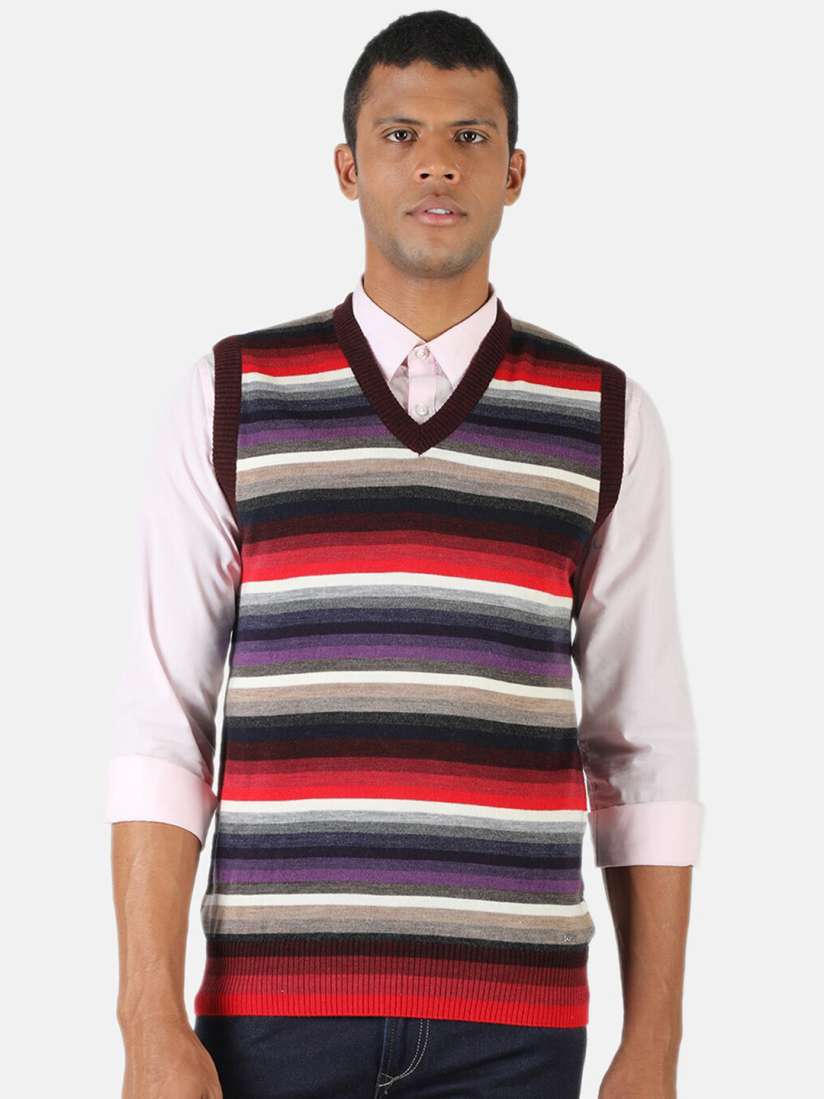 Striped sweater vest new arrivals