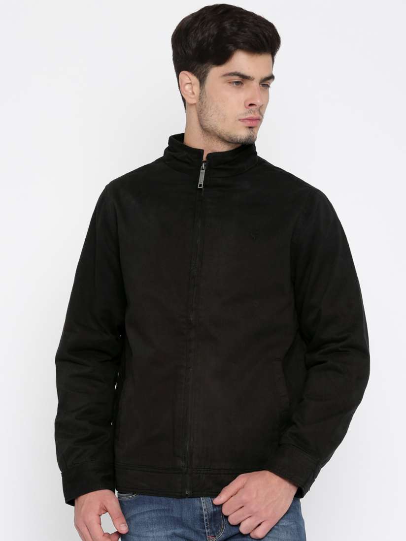 Buy Allen Solly Black Jacket Jackets for Men 1544504 Myntra