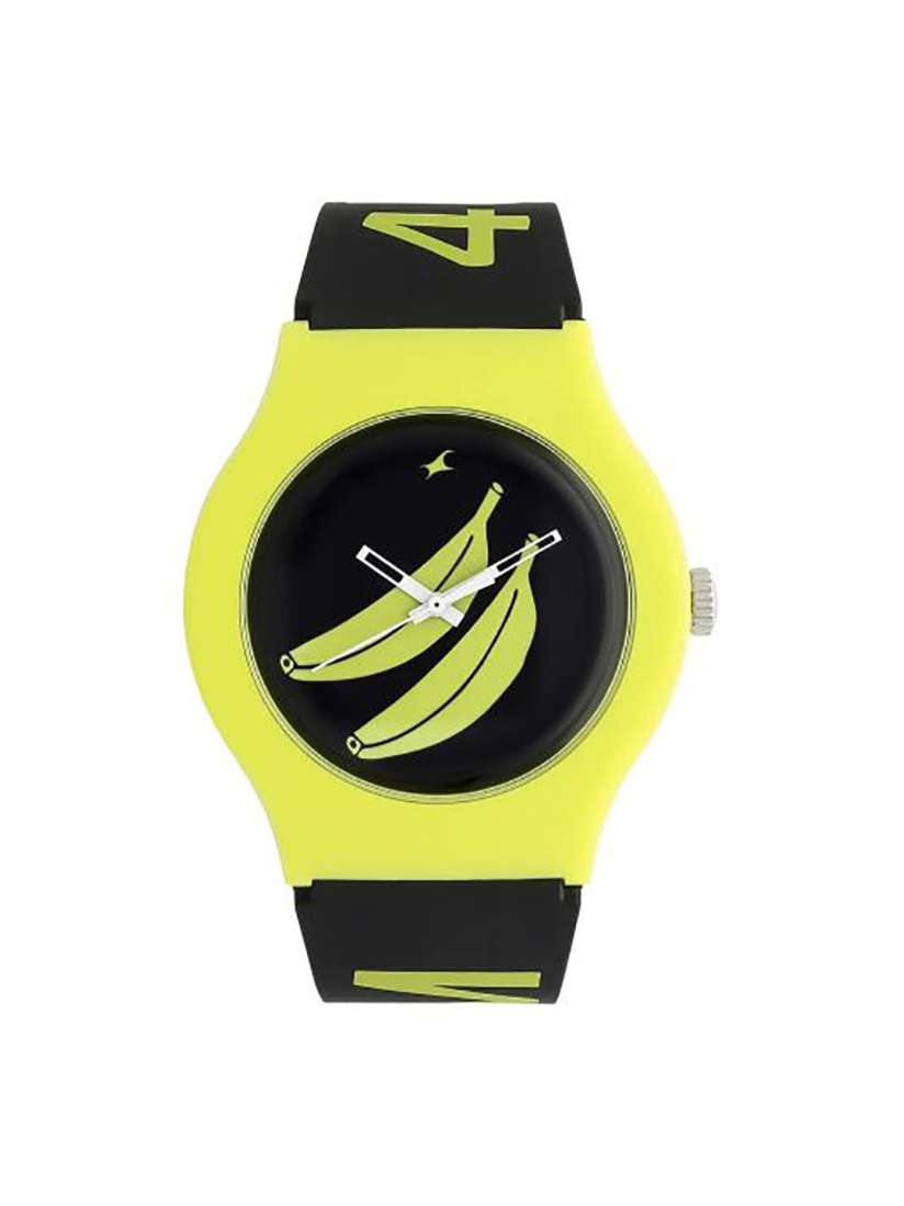 Buy Fastrack Unisex Black Printed Dial Black Straps Analogue Watch 9915PP69 Watches for Unisex 15471590 Myntra