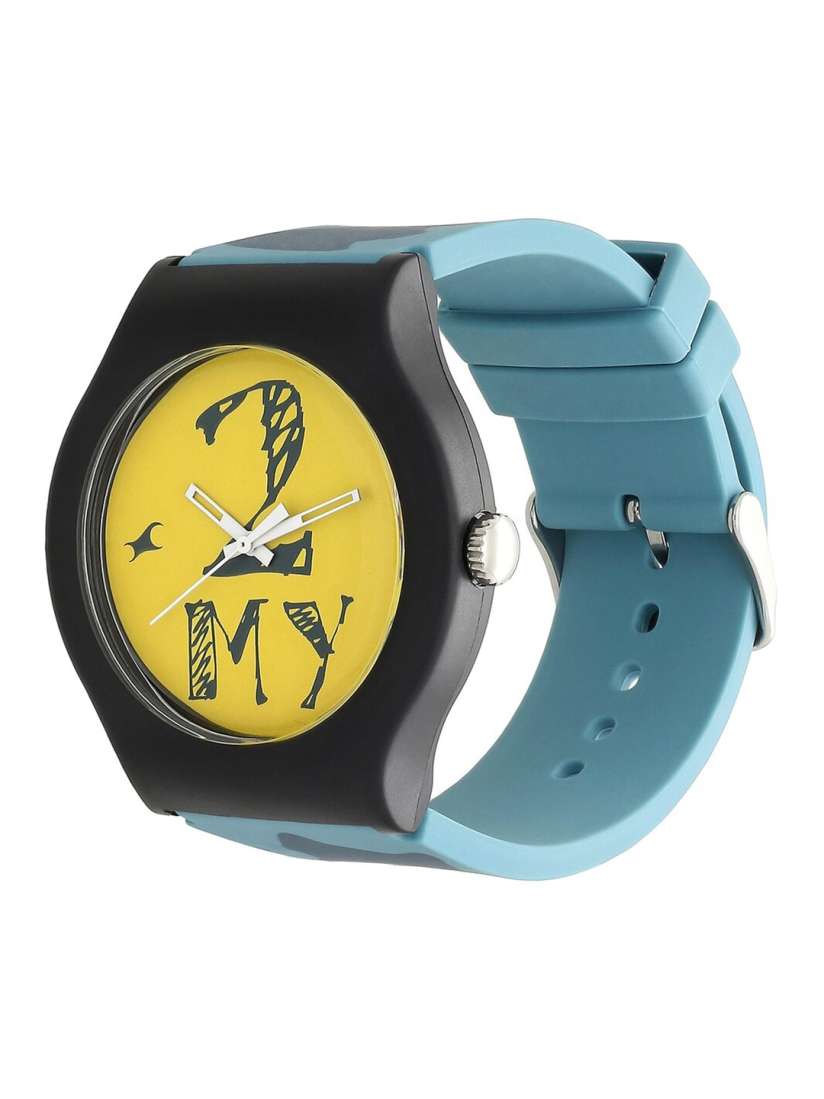 Yellow colour fastrack watches 2025