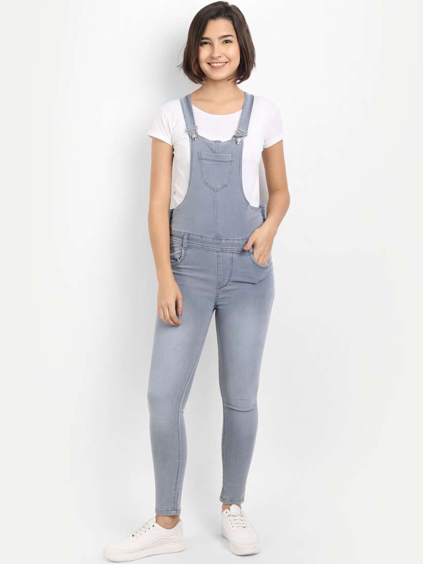 Broadstar denim dungarees on sale