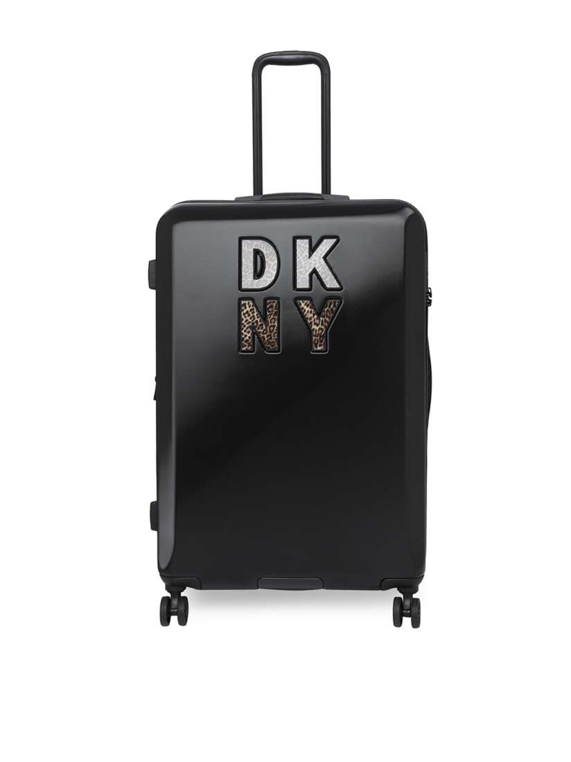 Buy DKNY Black SEDUCTION Range Hard Large Luggage Trolley Bag for Unisex 15477146 Myntra