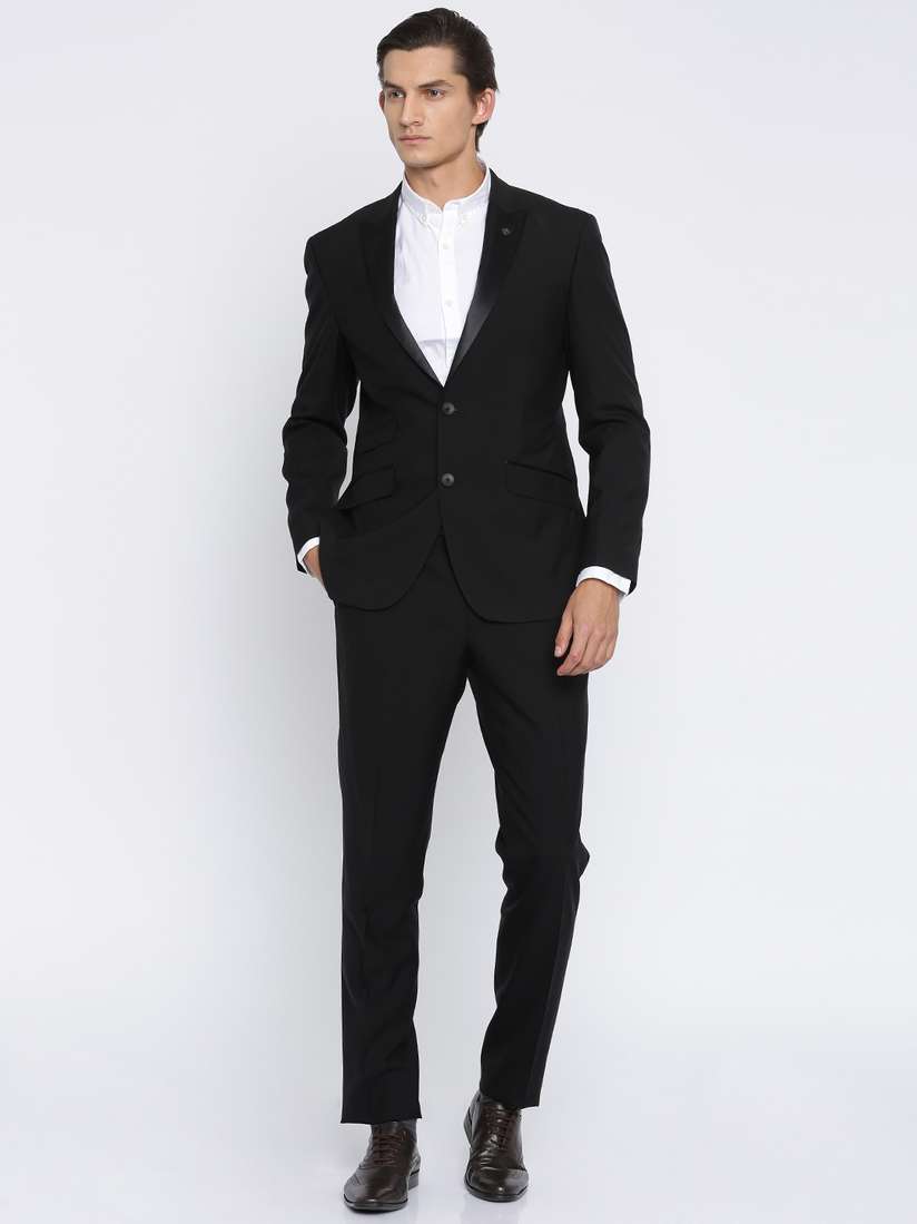 Park Avenue Raymond Readymade Suits Black Raymond Party Blazer