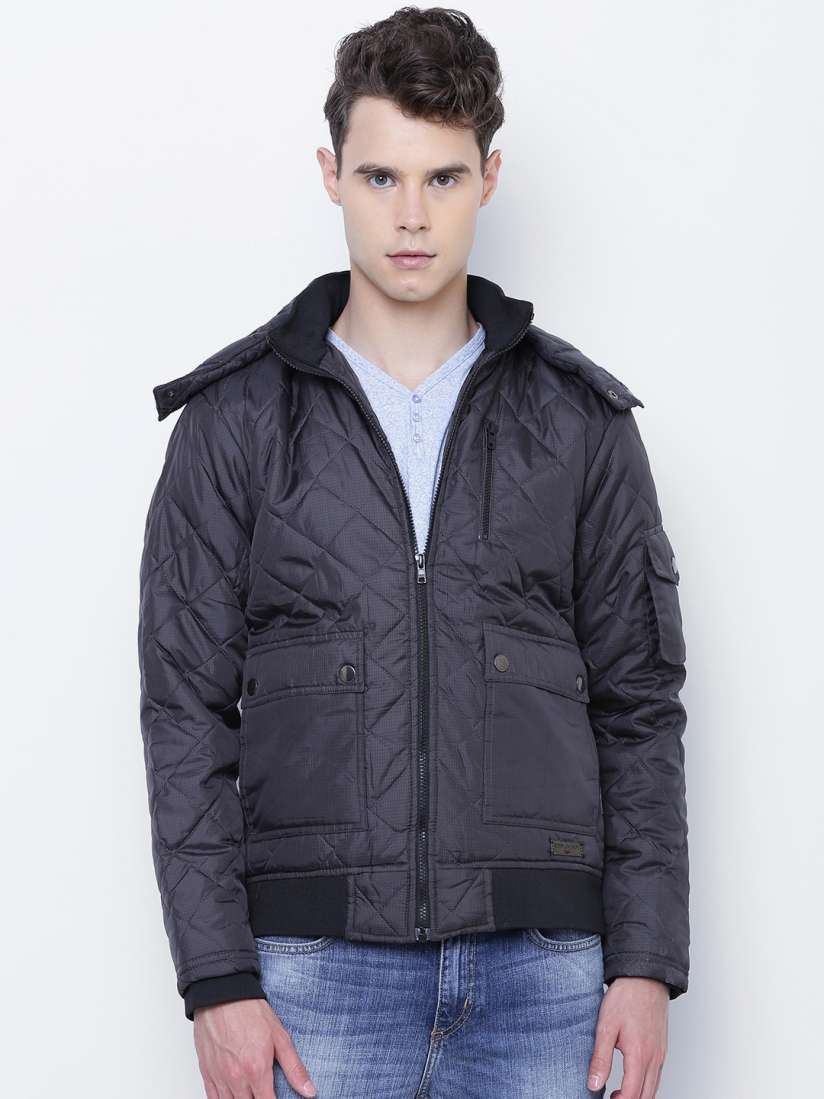 Flying machine charcoal grey jacket online