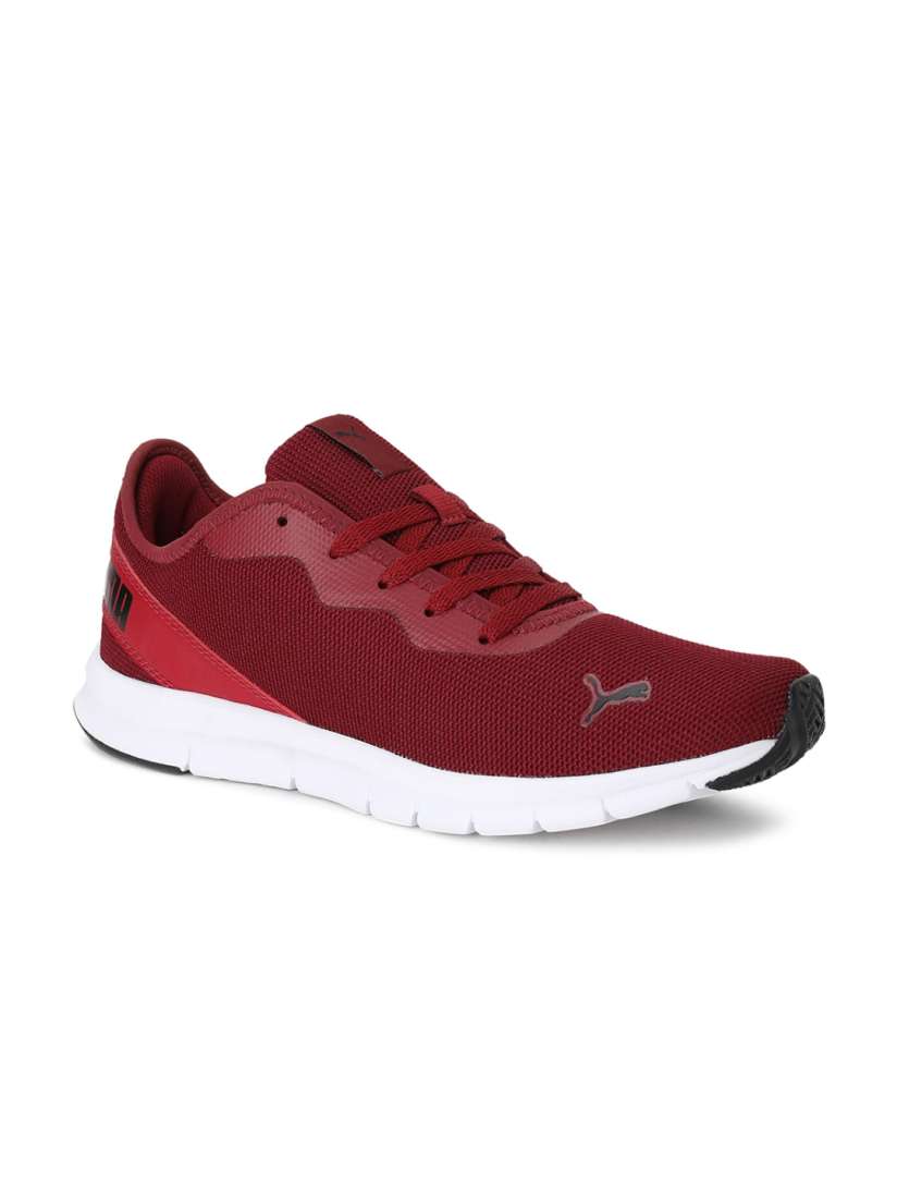 Buy Puma Red Hustle V2 Men s Shoes Casual Shoes for Men 15503376 Myntra