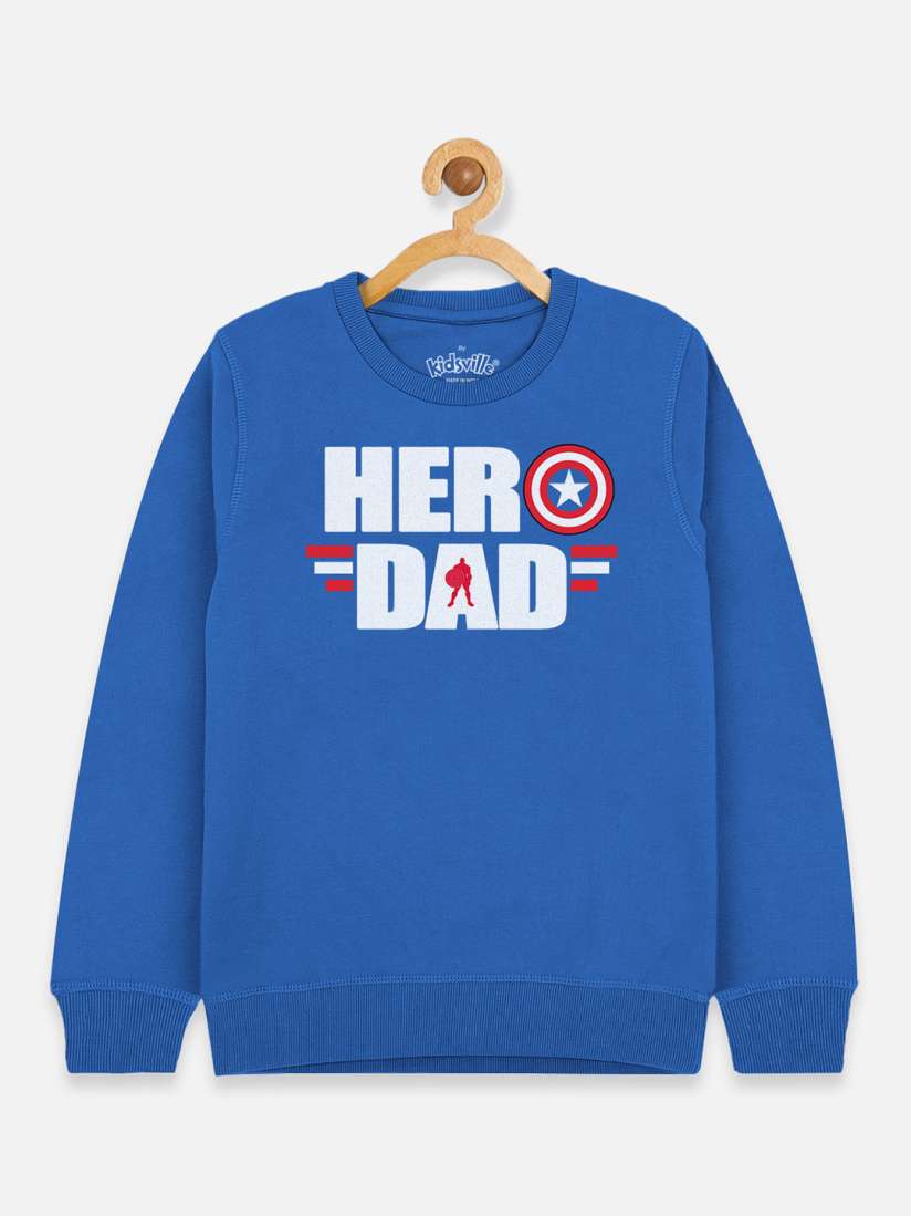 Boys captain america sweatshirt on sale