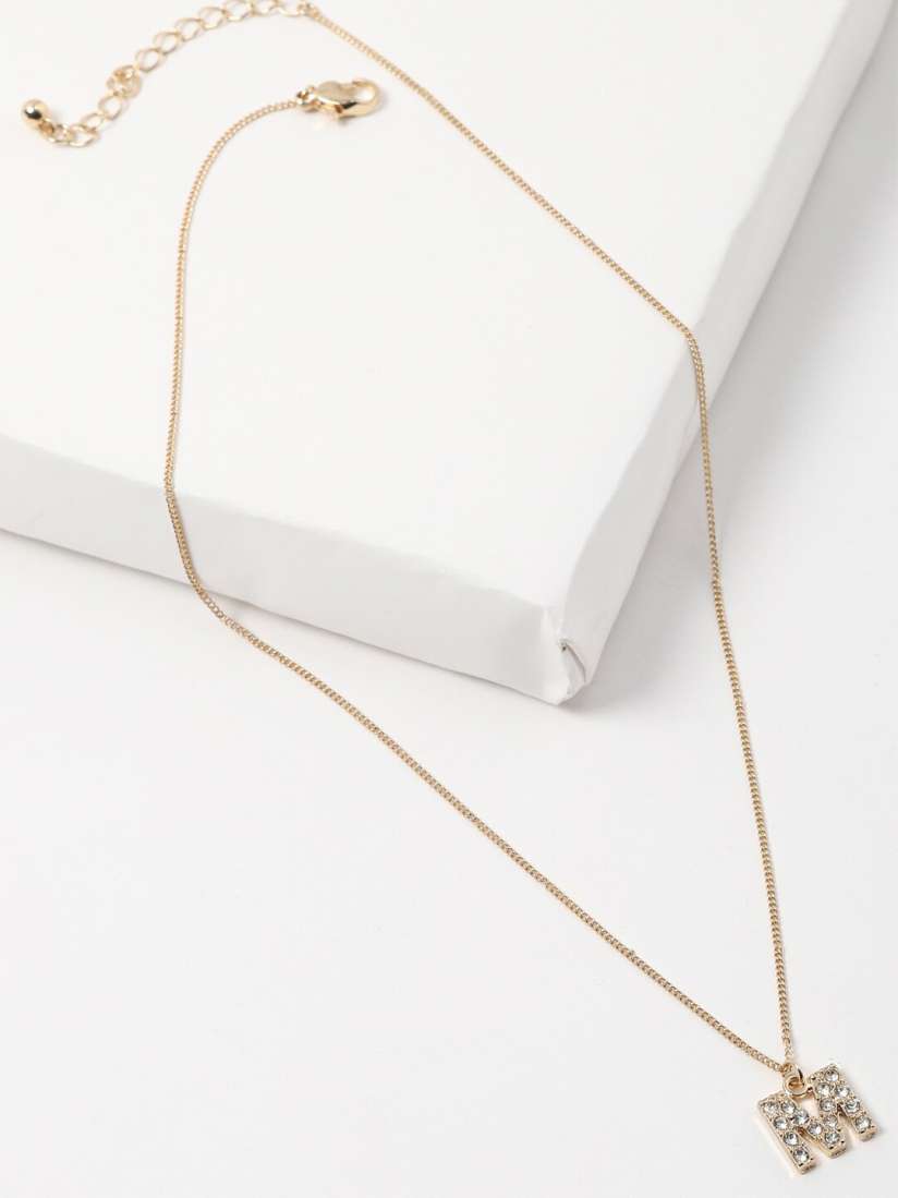 Forever 21 letter necklace store