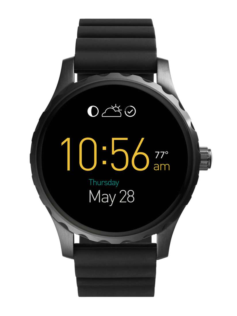 Buy Fossil Q Marshal Black Touchscreen Smart Watch Smart Watches for Men 1551946 Myntra