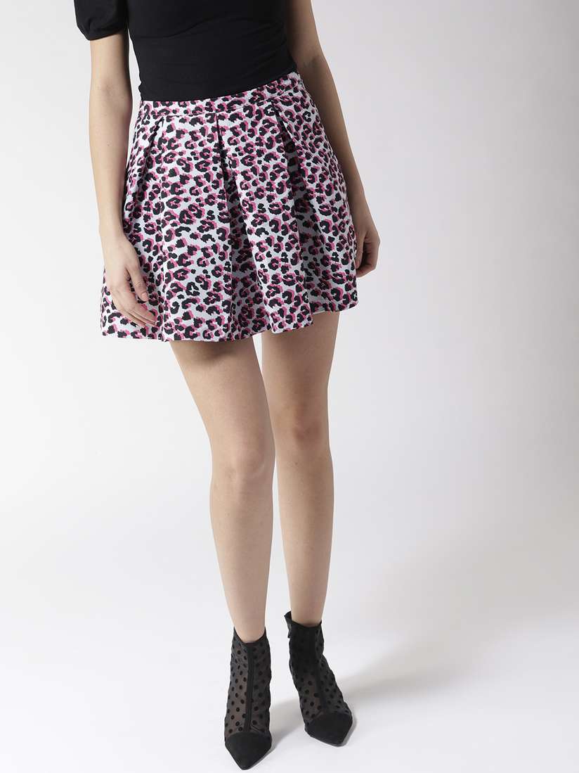 Vipsport Gr Flared Skirt 9mm Vipsport Gr Leopard Print Mini Skirt