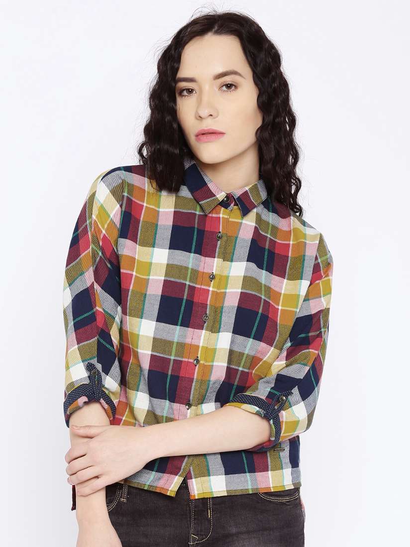 Casual Shirt Pepe Jeans Shirts Women Buy Pepe Jeans Women Navy