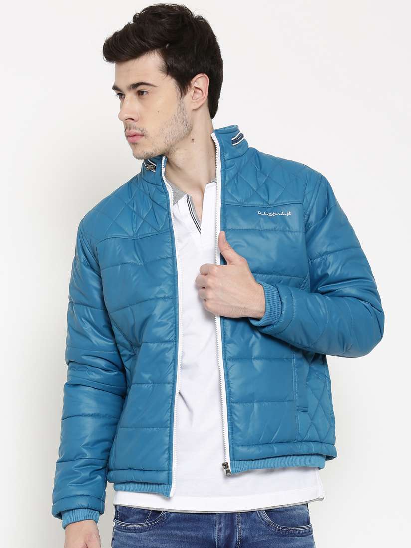 Buy Duke Stardust Blue Bomber Jacket Jackets for Men 1554356 Myntra