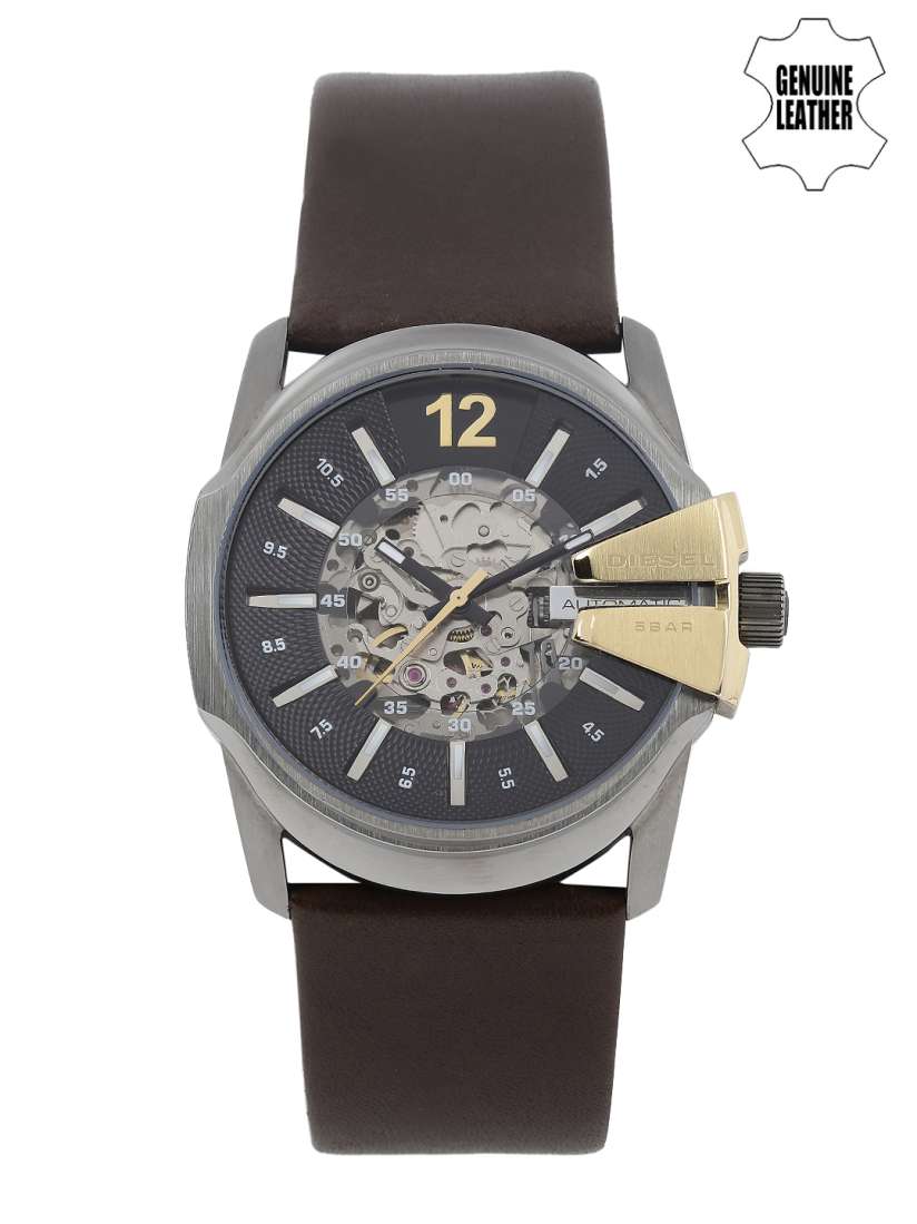 Diesel skeleton watch on sale