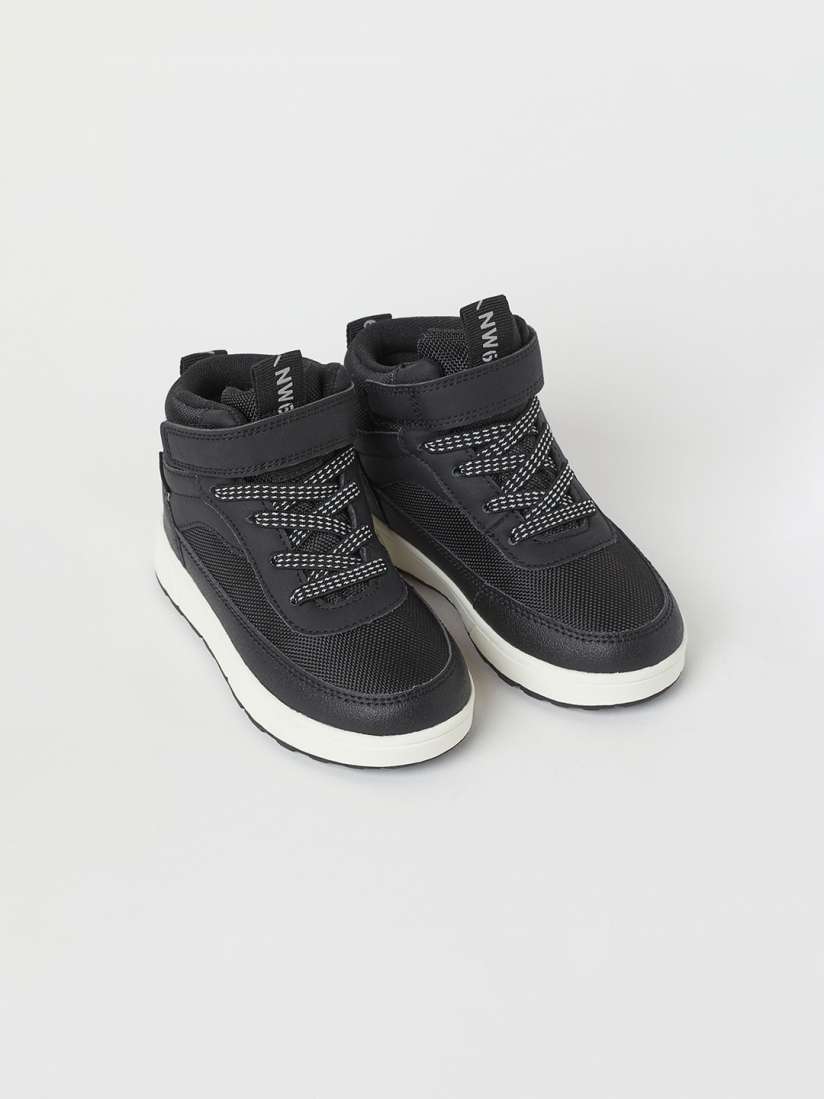 Buy H M Boys Black Waterproof Hi tops Casual Shoes for Boys 15555632 Myntra