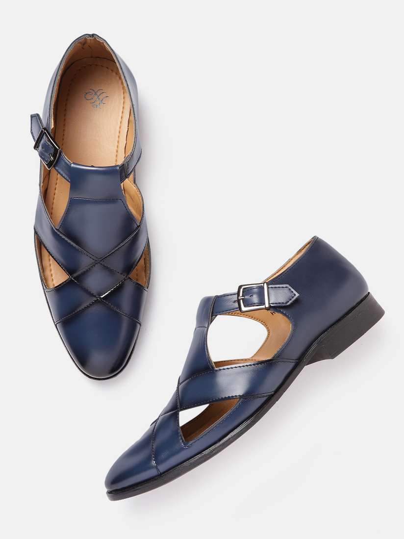 Stylo Blue Colour Ki Sandal Scentra Women's Blue Casual Sandals