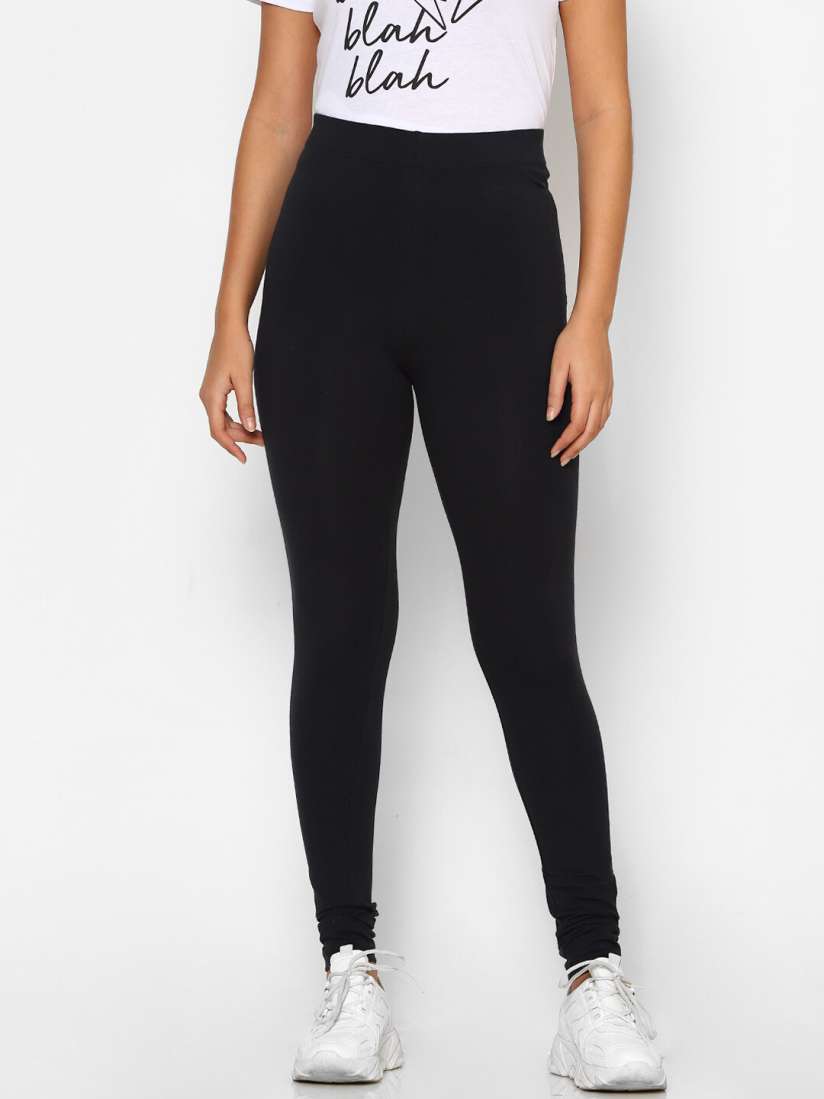 Forever 21 black leggings best sale
