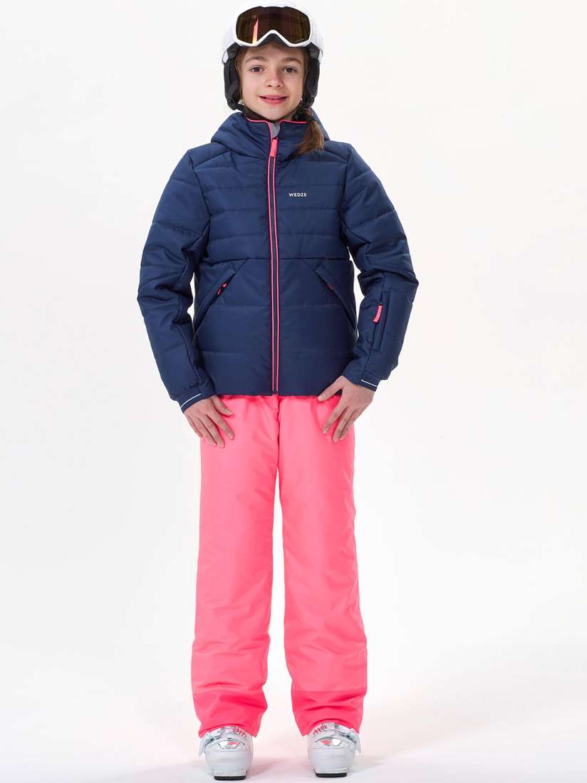 Wedze Decathlon Childrens Ski Wear WEDZE By Decathlon Girls Blue