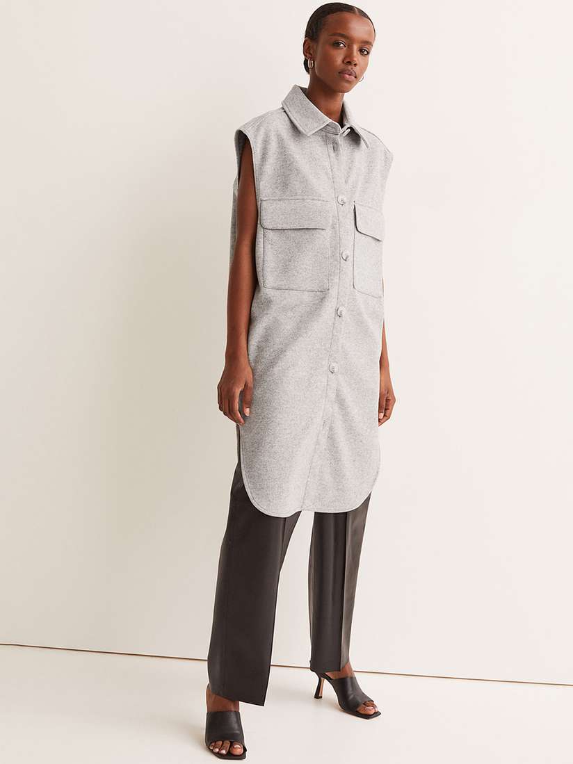 sleeveless jacket dress h&m