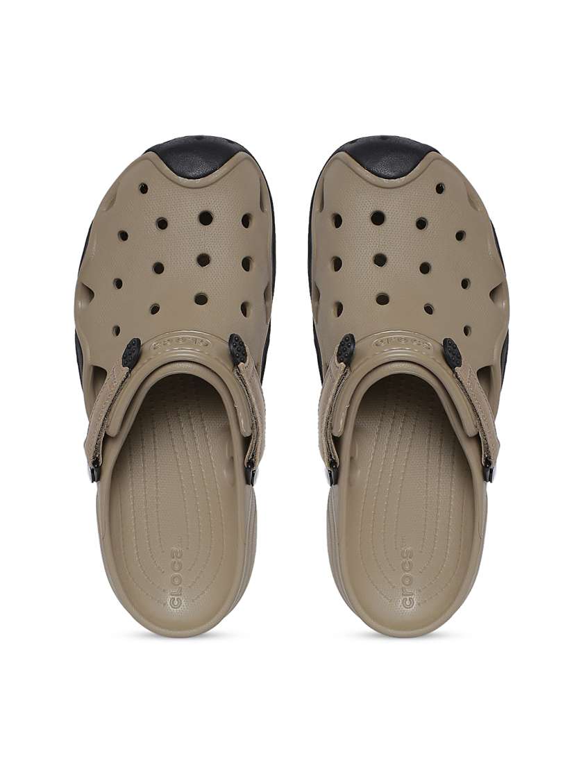Buy Crocs Swiftwater Men Khaki Clogs Flip Flops for Men 1562717 Myntra