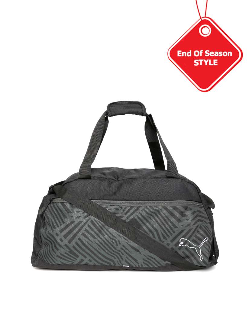 Buy PUMA Unisex Black Printed Echo Sports Duffel Bag Duffel Bag for Unisex 1564505 Myntra