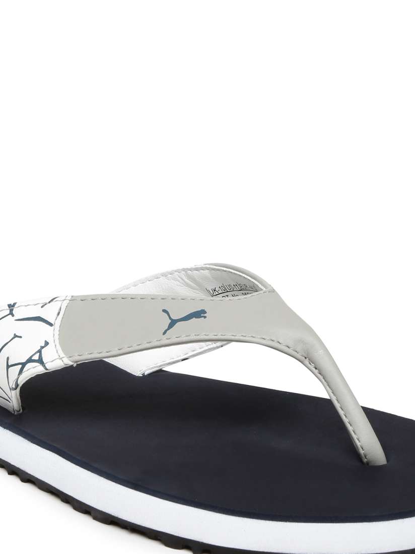 Buy PUMA Men Grey Black Printed Winglet II DP Flip Flops Flip Flops for Men 1564665 Myntra