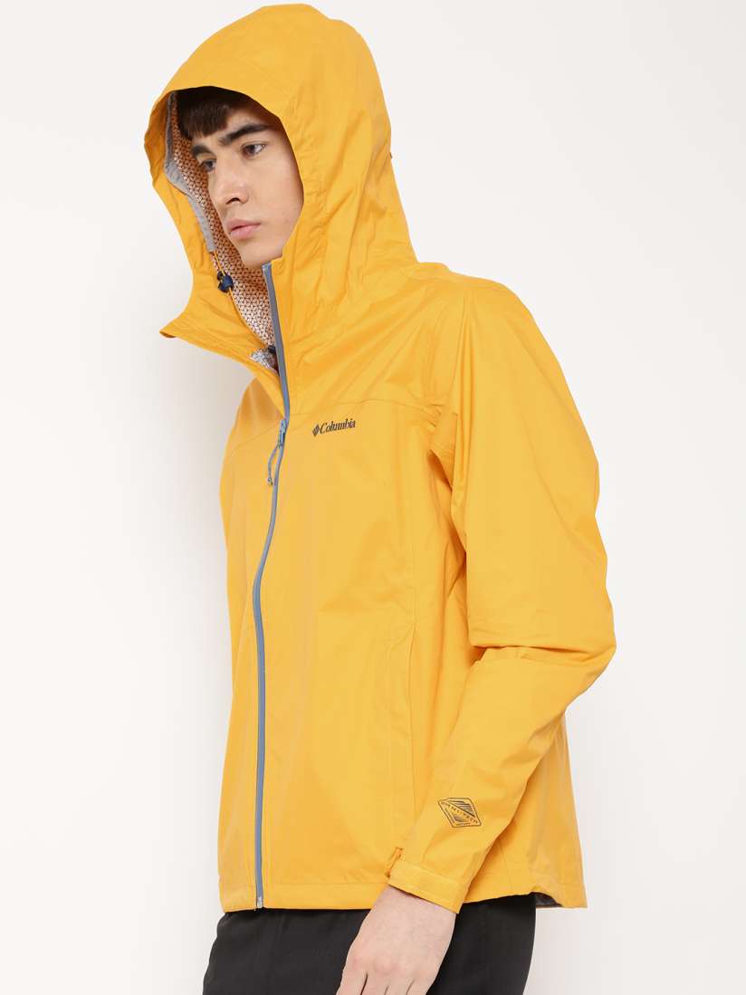 Columbia rain jacket yellow online