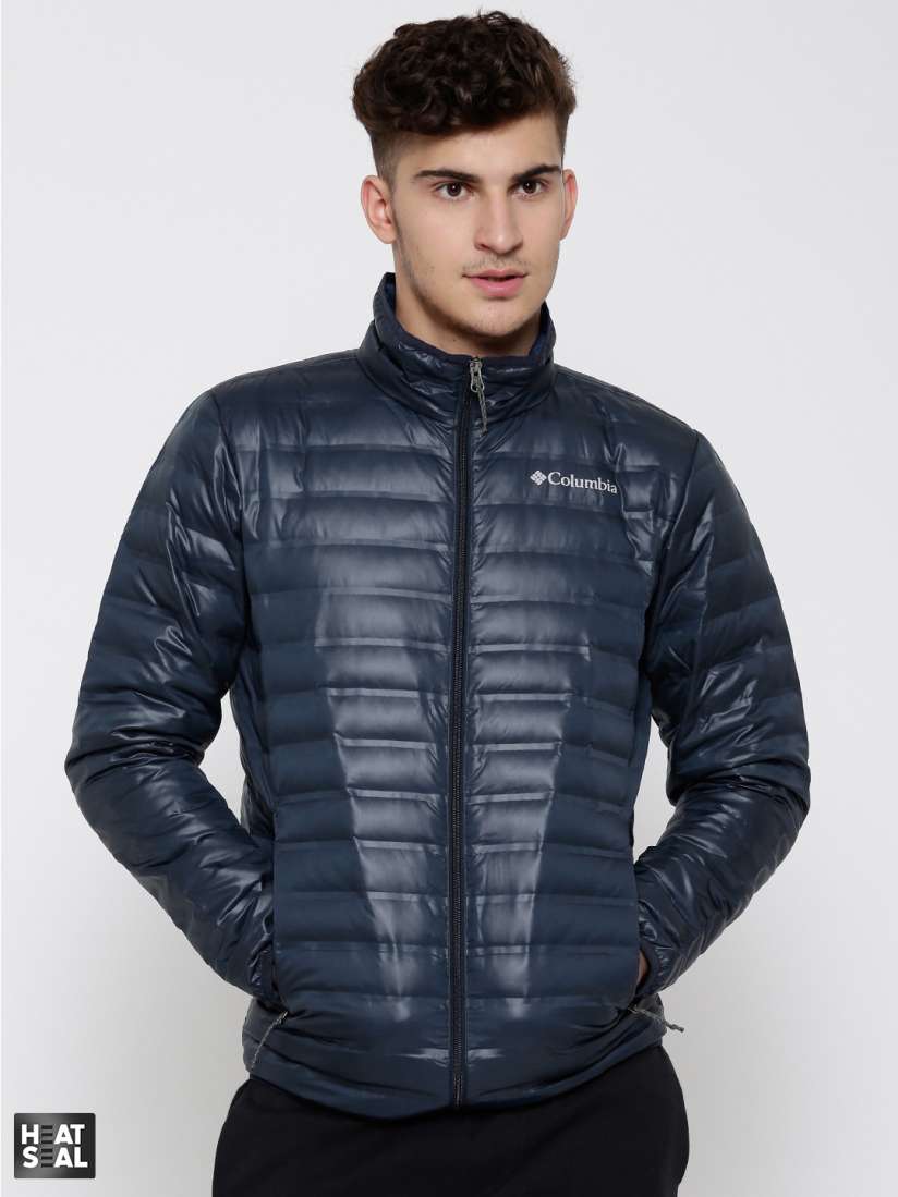 Buy Columbia Navy Flash Forward Down Quilted Hiking Jacket Jackets for Men 1567466 Myntra
