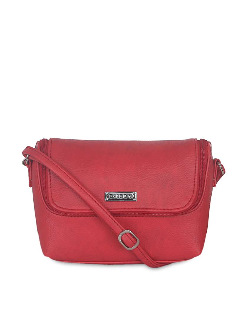 Buy ESBEDA Red Sling Bag Handbags for Women 1568286 Myntra