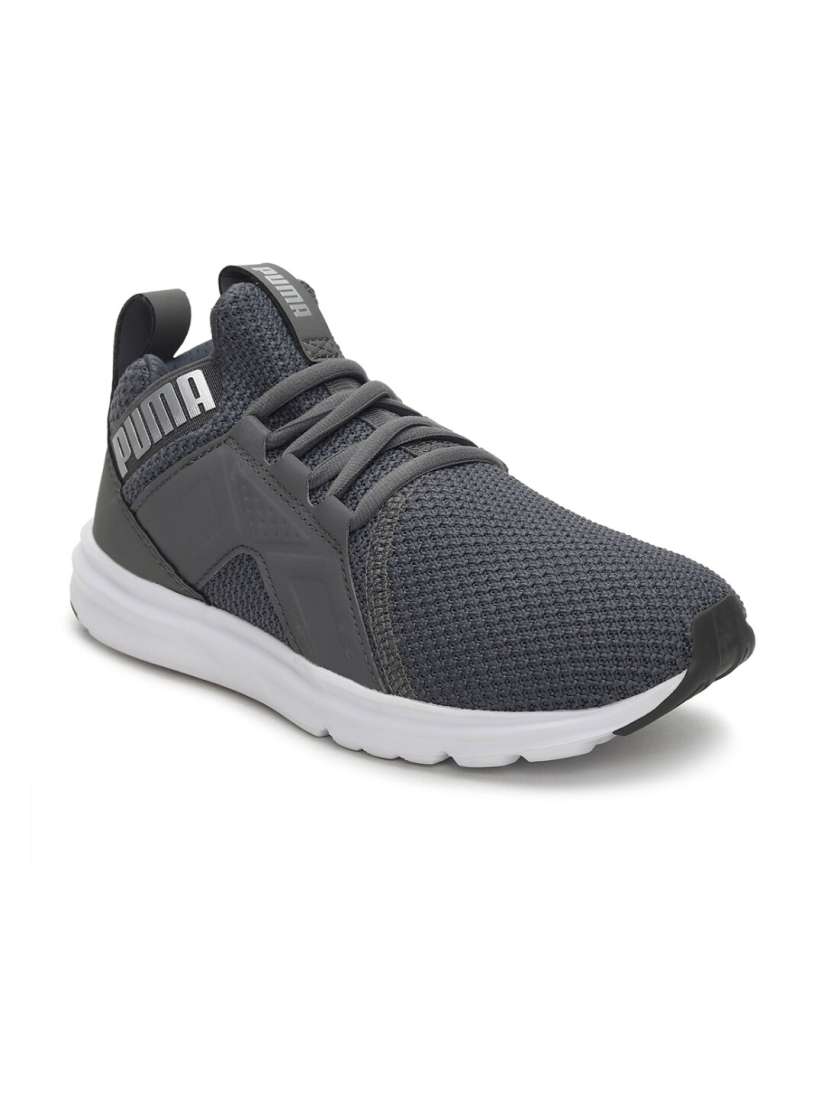 Buy Puma Unisex Kids Grey Mesh Enzo Weave Running Shoes Sports Shoes for Unisex Kids 15691178 Myntra