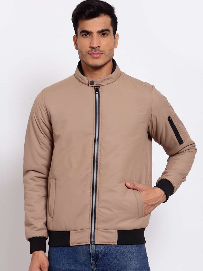 Buy Style Quotient Men Camel Brown Lightweight Outdoor Bomber Jacket Jackets for Men 15691298 Myntra
