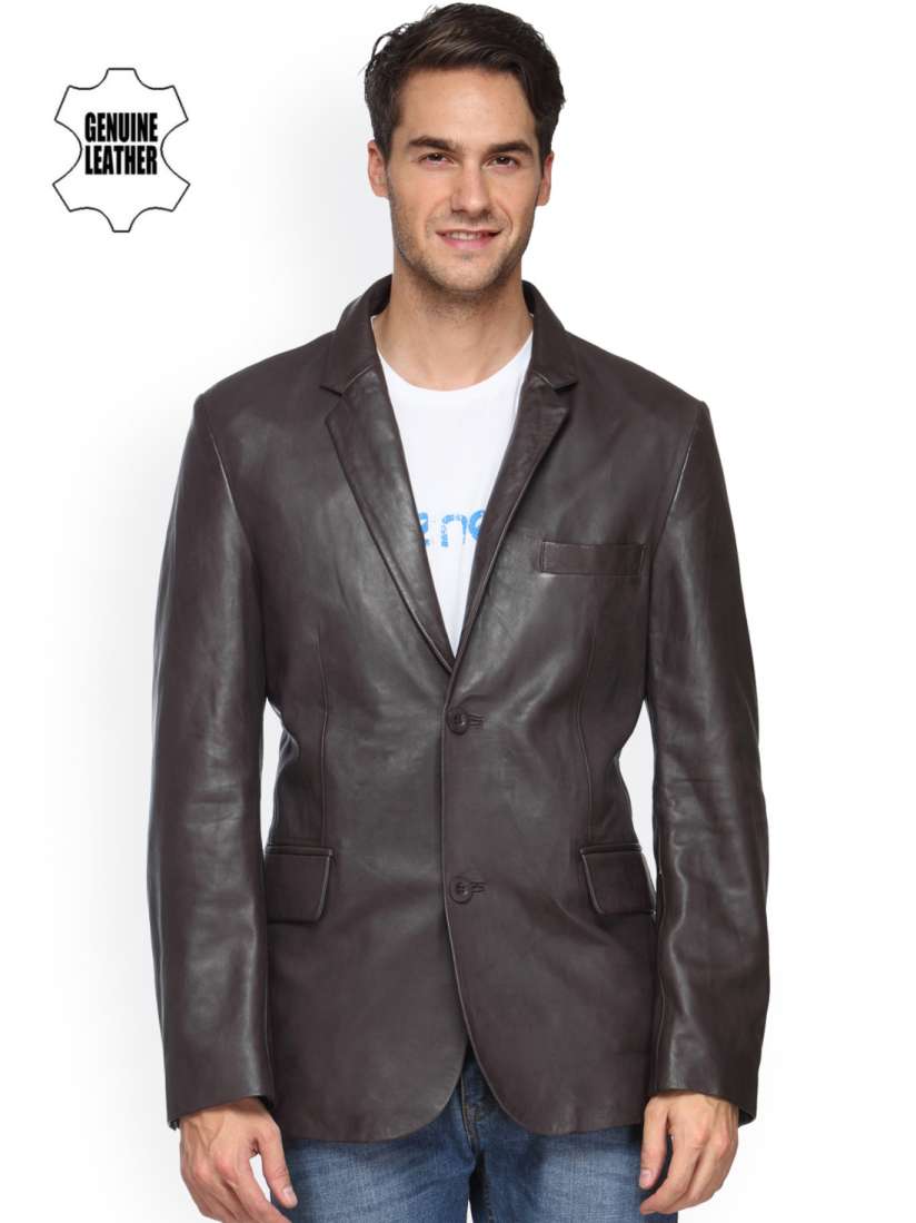 Teakwood leather jackets myntra hot sale