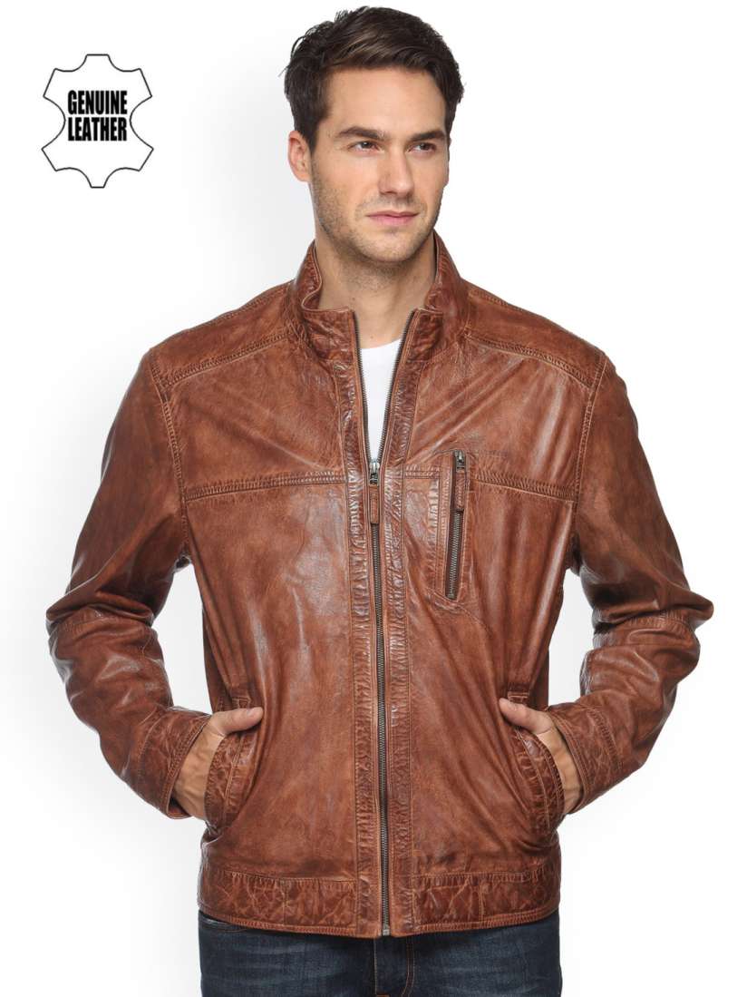 Teakwood leather jackets myntra cheap