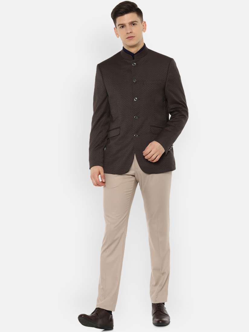 Van heusen bandhgala suits best sale