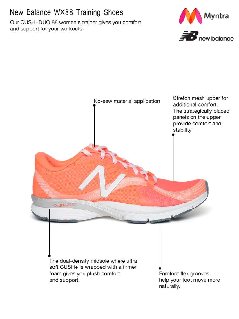 New balance cush trainers clearance