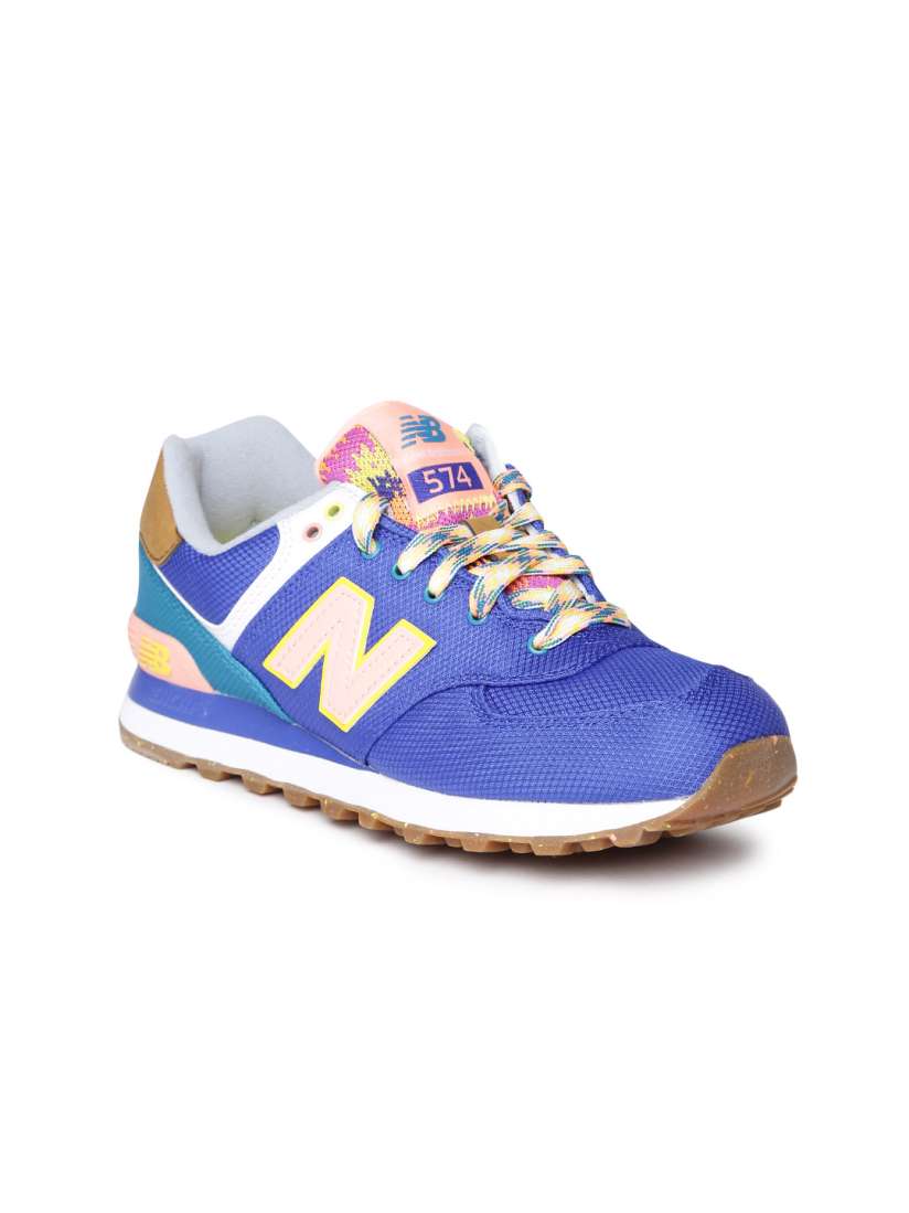 Buy New Balance Women Blue WL574EXA Solid Regular Sneakers Casual Shoes for Women 1572949 Myntra