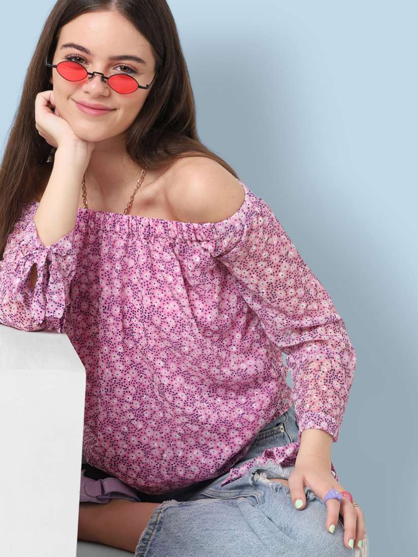 Bardot tops myntra best sale