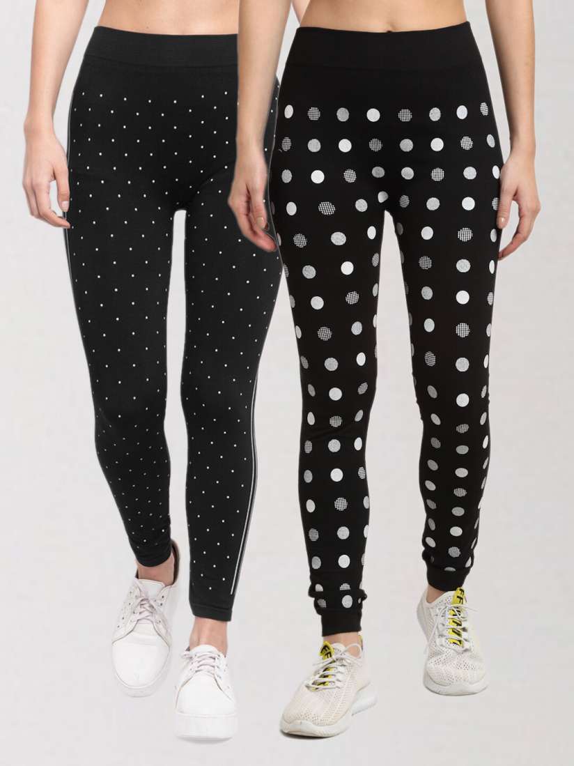 Printed jeggings myntra best sale