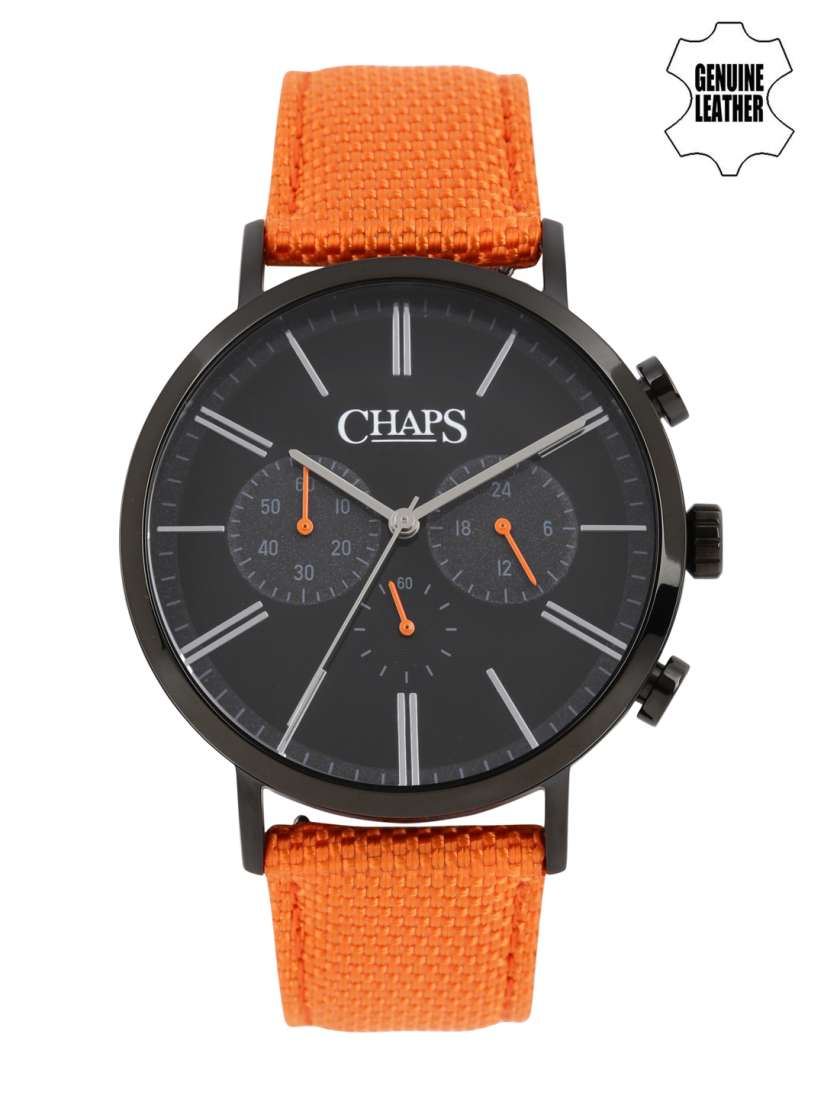 Buy CHAPS DUNHAM CHR Men Black Chronograpgh Watch CHP5029I Watches for Men 1574935 Myntra