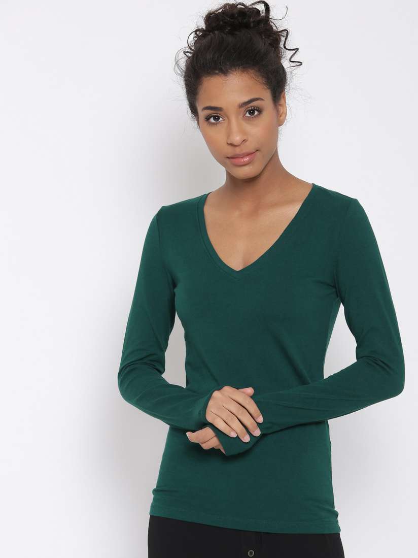 forever 21 v neck long sleeve