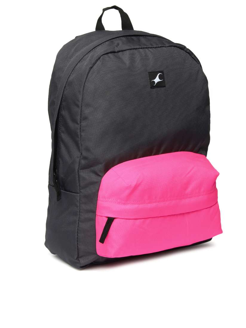 Buy Fastrack Unisex Grey Pink Backpack Backpacks for Unisex 1575875 Myntra