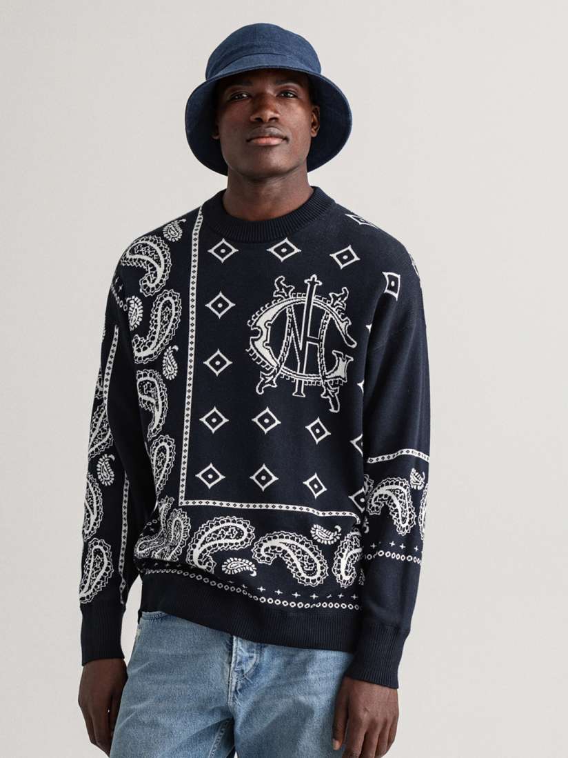 Printed sweaters discount