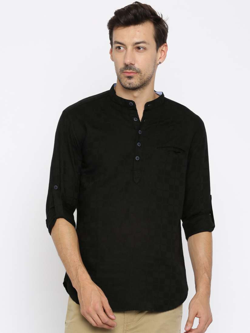 Latest short kurta design for man hot sale