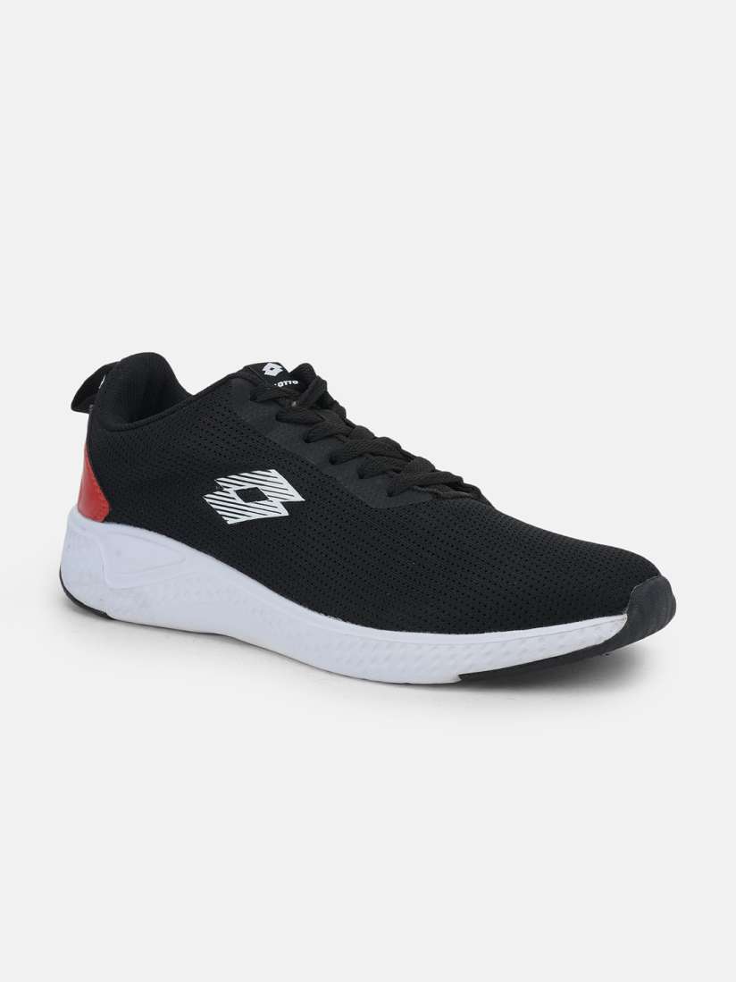 Buy Lotto Men Black Mesh Running Non Marking Shoes Sports Shoes for Men 15767182 Myntra