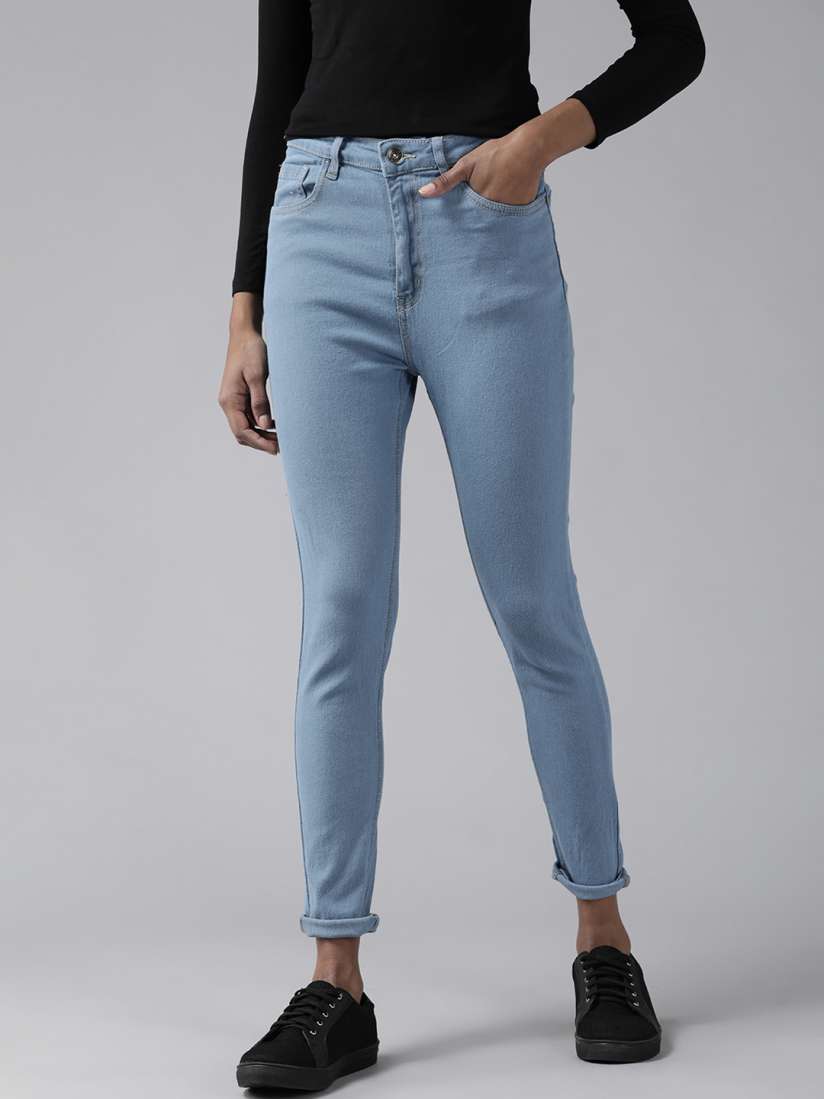 Denim jeans myntra hotsell
