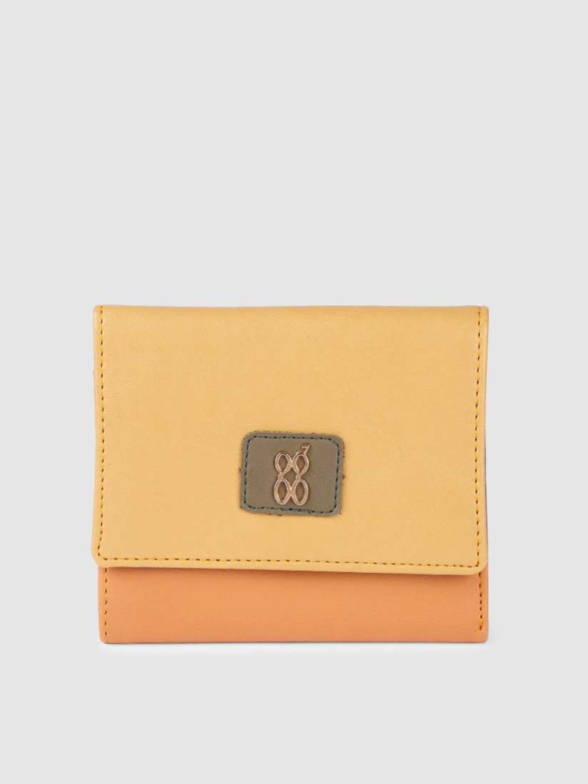 Baggit yellow wallet clearance