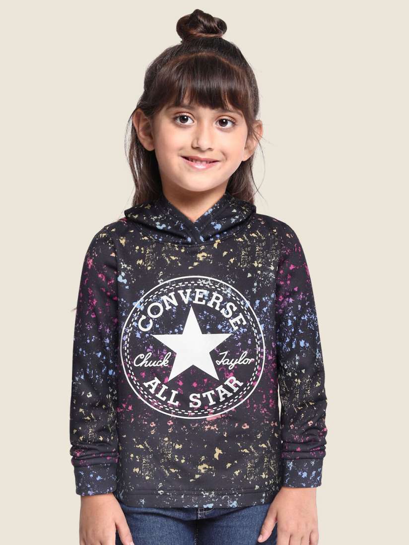 Girls converse sweatshirt sales