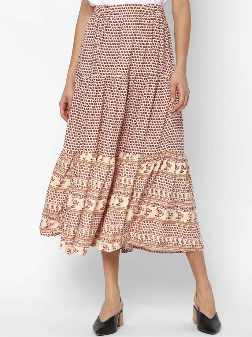 Floral skirt american eagle top