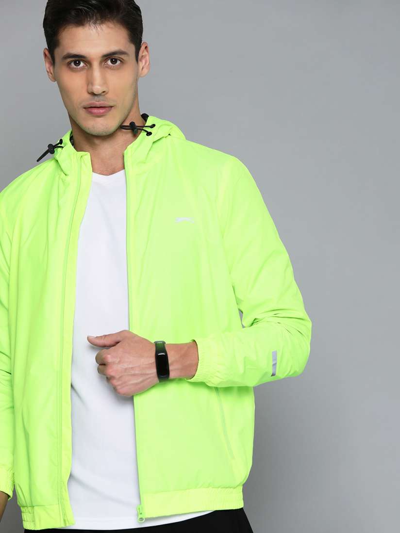Fluorescent green jacket hot sale