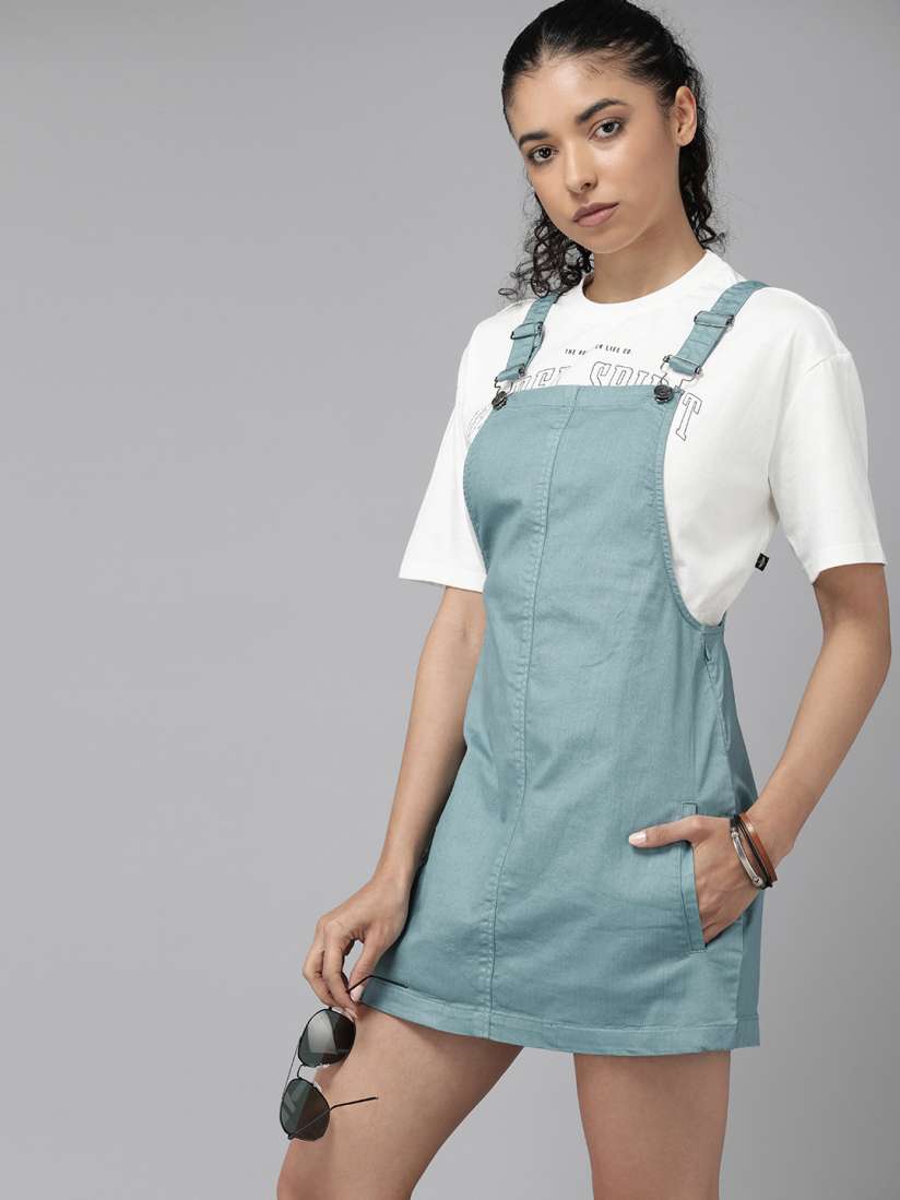 Pinafore dress myntra outlet