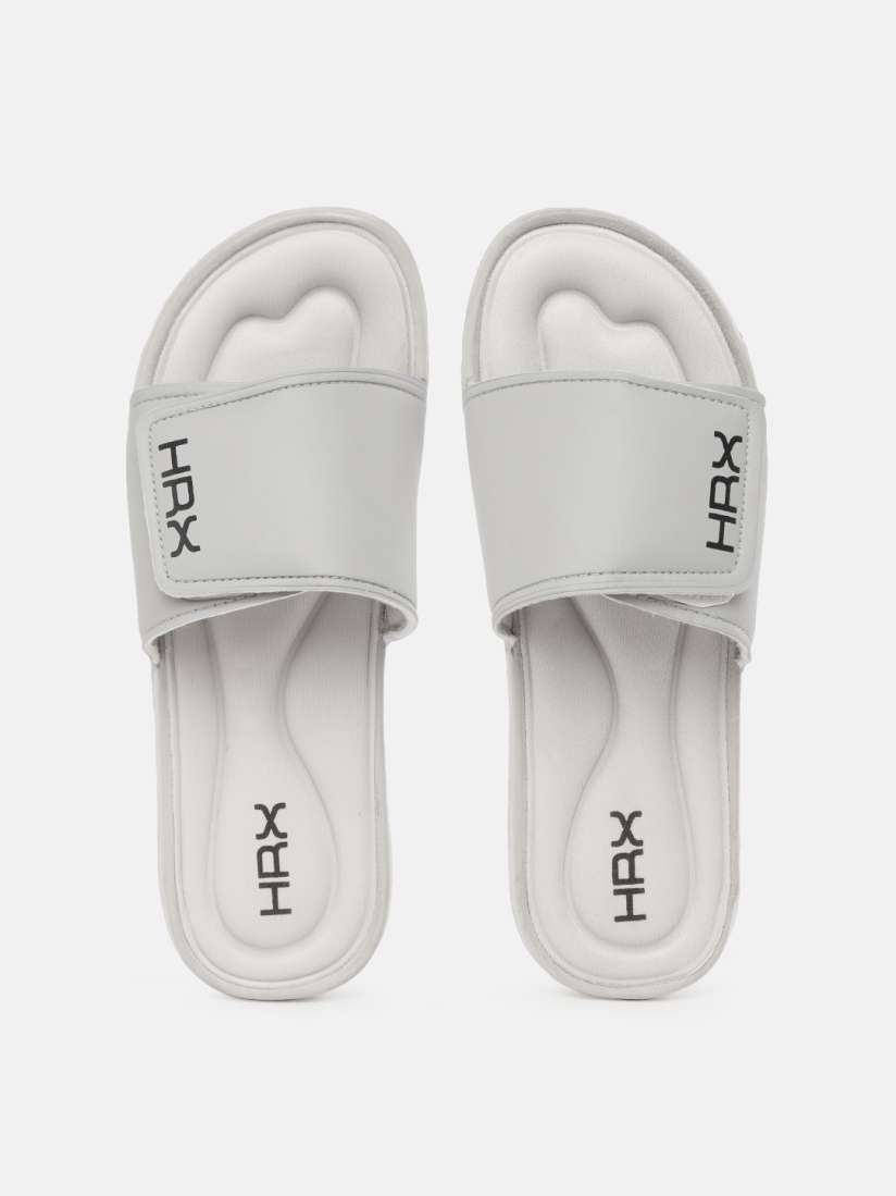 Buy HRX by Hrithik Roshan Men Grey Black Memory Foam Flip Flop Flip Flops for Men 15797728 Myntra