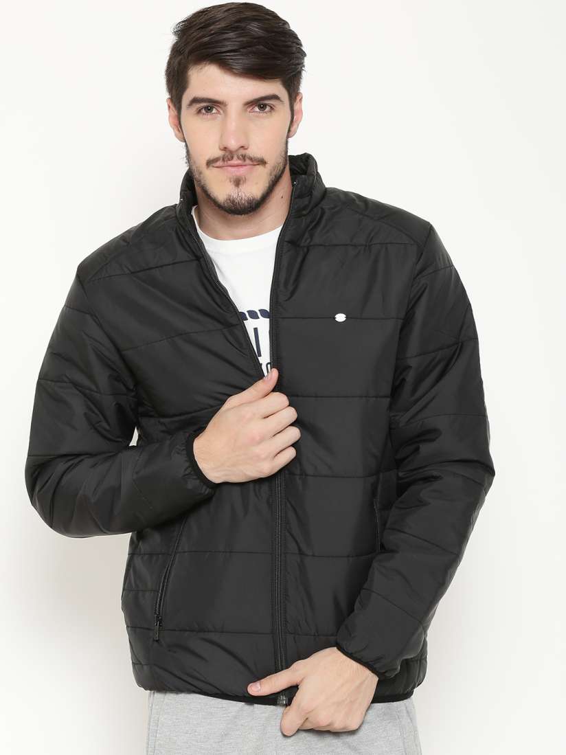 Buy Ajile By Pantaloons Black Jacket Jackets for Men Myntra